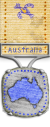 Map - Australia - Silver Medal Image