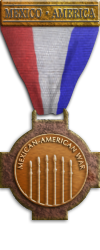 Map - Mexican-American War - Bronze Medal Image