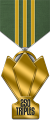 UDO - Triples - Gold Medal Image