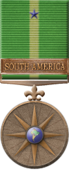 Map - South America - Bronze Medal Image