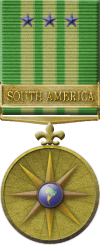 Map - South America - Gold Medal Image