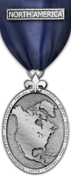 Map - North America - Silver Medal Image