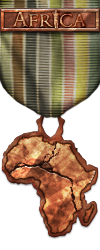 Map - Conflict: Africa - Bronze Medal Image